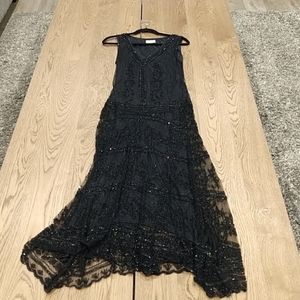 Gorgeous sequence long dress size 8. Worn only one time!